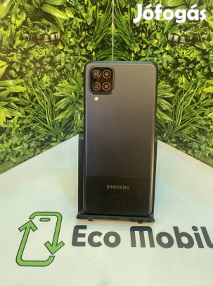 Samsung Galaxy A12 64GB fekete (12 hónap jótállás)