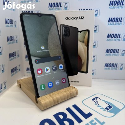 Samsung Galaxy A12 Kártyafüggetlen 64 GB, 12 hó garancia
