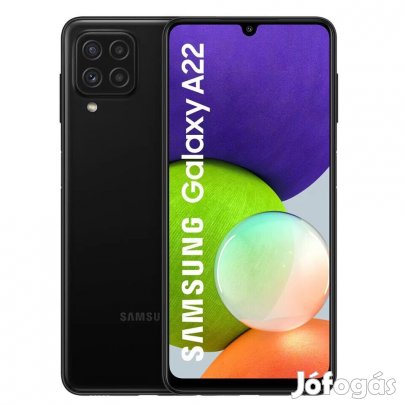 Samsung Galaxy A22 (128GB)  - Szín: Fekete