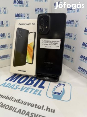 Samsung Galaxy A33 5G Kártyafüggetlen 128 GB, 12 hó garancia
