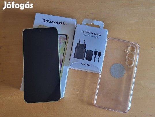 Samsung Galaxy A35 5G 8/256GB sárga
