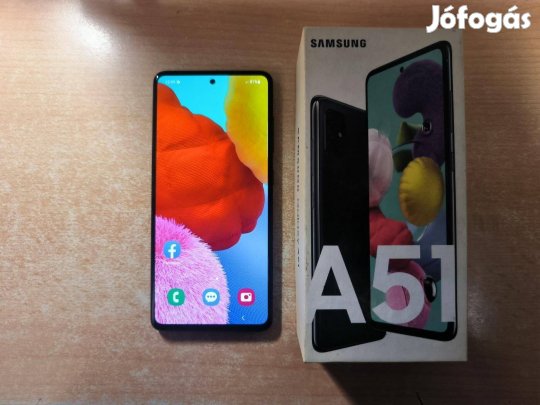 Samsung Galaxy A51 Dual Független Újszerű Fekete Gari !