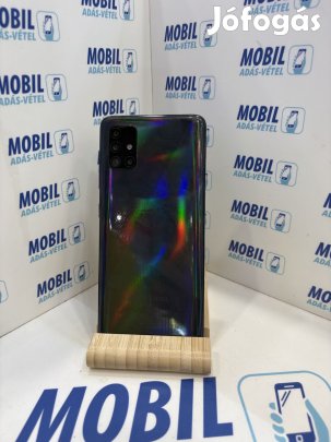 Samsung Galaxy A51 Kártyafüggetlen 128 GB 8 GB Ram, 12 hó garancia
