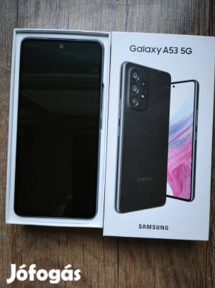 Samsung Galaxy A53 5G (128GB)- Kártyafüggetlen, szép állapotban!