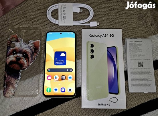Samsung Galaxy A54 5G 8GB ram! Makulátlan kijelző!!