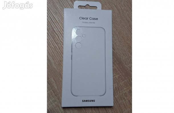 Samsung Galaxy A54 gyári átlátszó szilikon hátlap tok