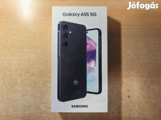 Samsung Galaxy A55 5G Dual Független Navy Új 2 év Garancia !