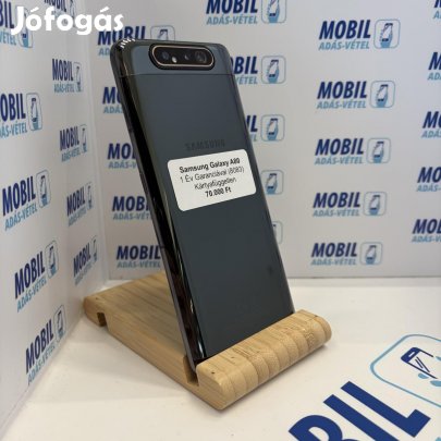 Samsung Galaxy A80 Kártyafüggetlen 128 GB, 12 hó garancia