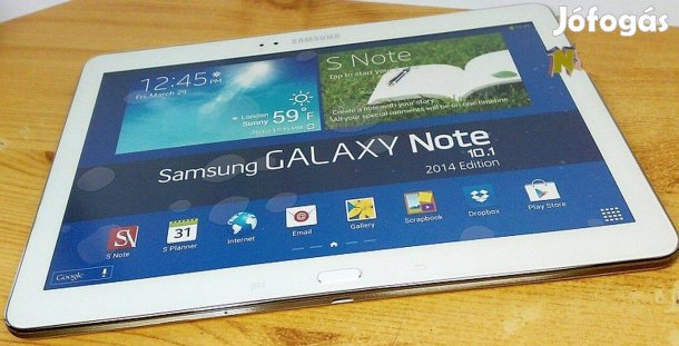 Samsung Galaxy Note 10.1, demo tablet, originált csomagolásban, kiraka