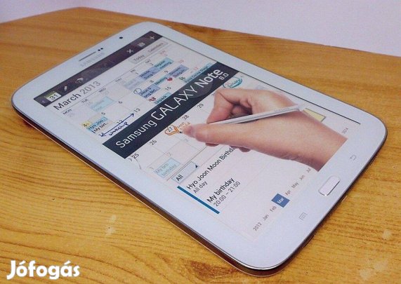 Samsung Galaxy Note 8.0, demo tablet, originált csomagolásban, kirakat