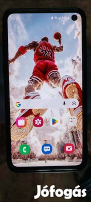 Samsung Galaxy S10e 128gb meseszép tokba viselt+2 vez.nélk.fülhallgató
