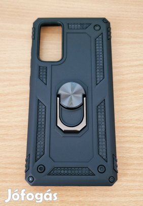 Samsung Galaxy S20 FE ütésálló kitámasztható fekete tok