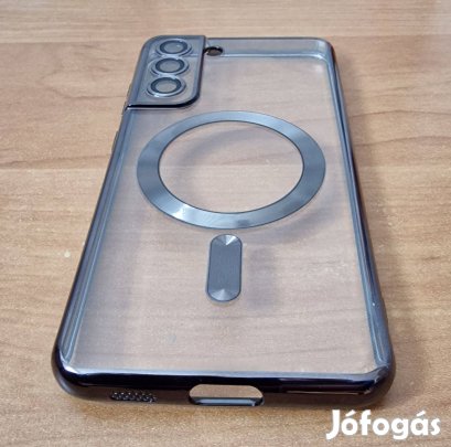 Samsung Galaxy S21 Ultra S21 FE luxus átlátszó tok objektívvédelemmel