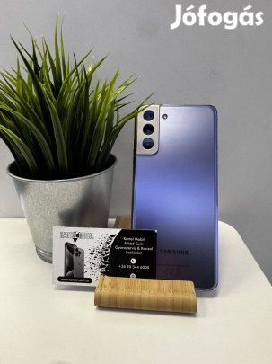 Samsung Galaxy S21+ 128Gb Dual, 6 hónap Garancia, Lila Színben