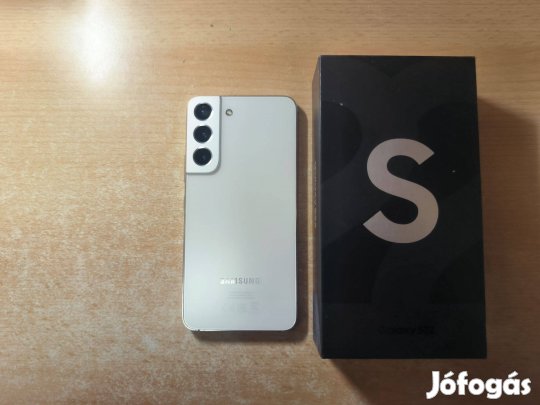 Samsung Galaxy S22 5G Dual Független Újszerű Fehér Garis !