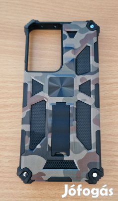 Samsung Galaxy S22 Ultra, S22+, S22 Armor ütésálló, terepmintás tok