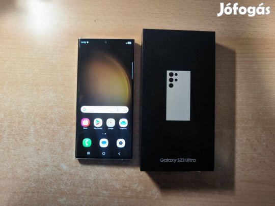 Samsung Galaxy S23 Ultra 5G Dual Újszerű Cream Garis !