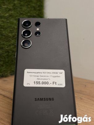 Samsung Galaxy S23 Ultra Kártyafüggetlen 256 GB, 12 hó garancia