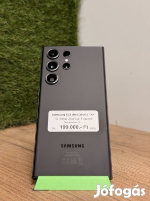 Samsung Galaxy S23 Ultra Kártyafüggetlen 256 GB, 12 hó garancia