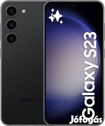 Samsung Galaxy S23 (128GB)  - Szín: Fekete