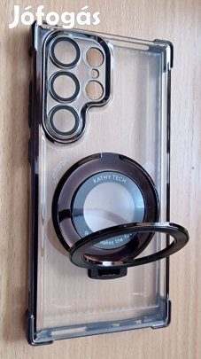 Samsung Galaxy S24 Ultra S23 Ultra luxus ütésálló Magesafe kitámasztha