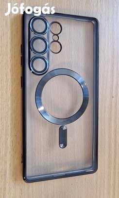 Samsung Galaxy S24 Ultra átlátszó luxus tok