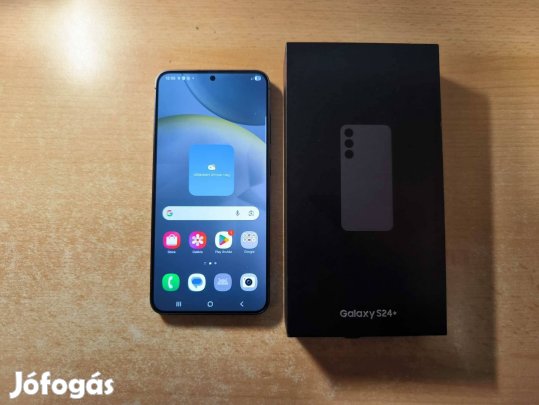 Samsung Galaxy S24+ S24 Plus 12/512GB Dual Újszerű Fekete Garanciával