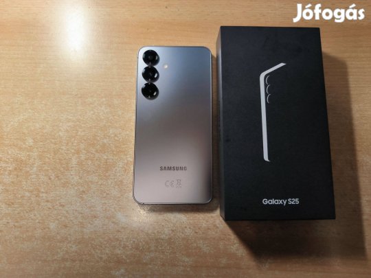 Samsung Galaxy S25 5G Dual Újszerű Silver Garanciával !