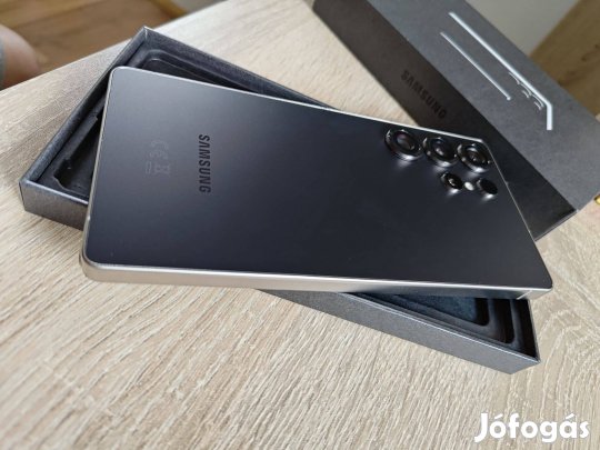 Samsung Galaxy S25 Ultra 12/256GB - Titanium Black - gyönyörű - Csere
