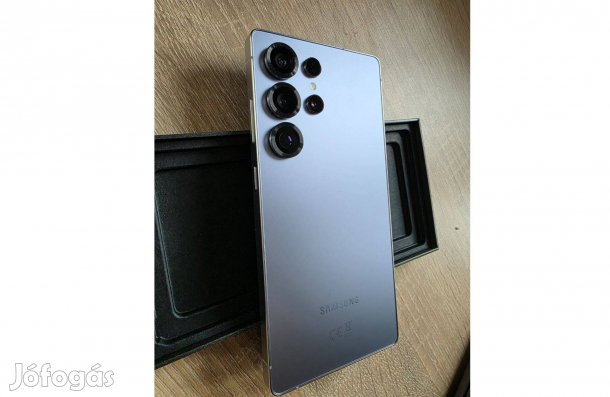 Samsung Galaxy S25 Ultra 12/256GB - Titanium Silver - gyönyörű - Csere