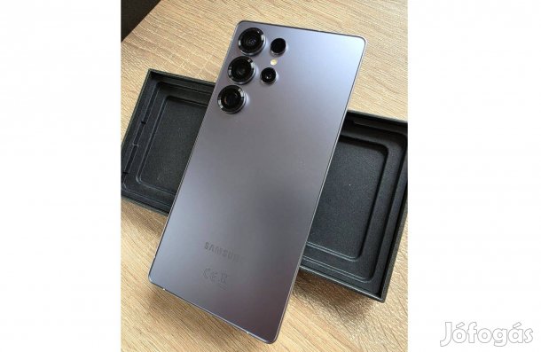 Samsung Galaxy S25 Ultra 12/256GB - Titanium Silver - gyönyörű - Csere