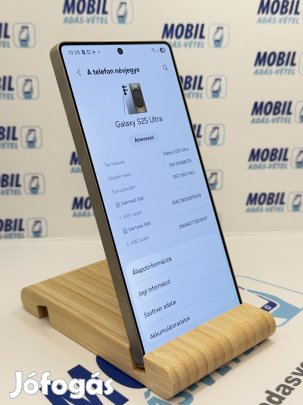 Samsung Galaxy S25 Ultra Kártyafüggetlen 256 GB 12 GB Ram, 12 hó