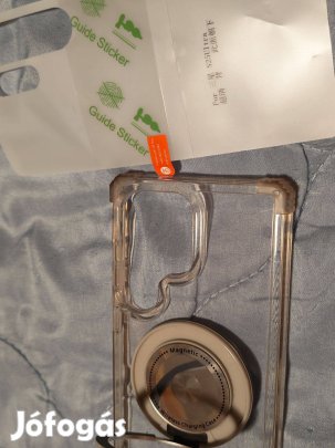 Samsung Galaxy S25 ultra átlátszó tok,új hátlap fólia