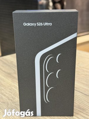 Samsung Galaxy S26 Ultra Kártyafüggetlen 256 GB 12 GB Ram, 12 hó