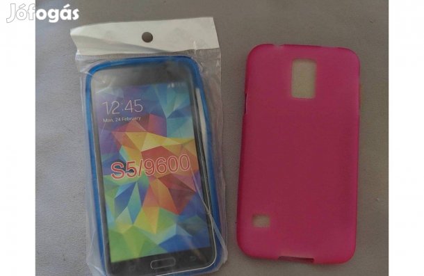 Samsung Galaxy S5/9600 2 db. Mobil szlikon tok