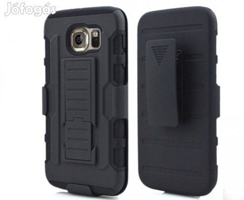 Samsung Galaxy S6 Edge, S6 E+, S6 military fekete telefontok