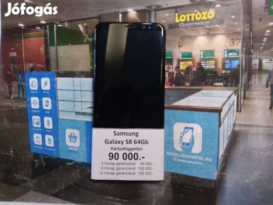 Samsung Galaxy S8 64GB Kártyafüggetlen, 1. Kép