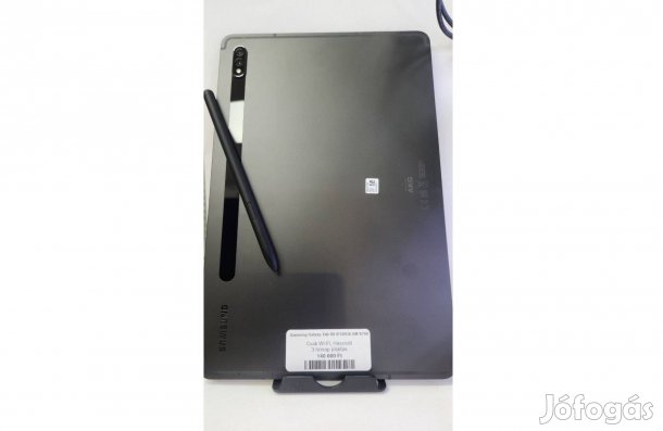 Samsung Galaxy Tab S8 128GB Csak Wi-Fi Jótállással - Fekete