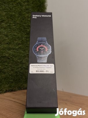 Samsung Galaxy Watch5 Pro Kártyafüggetlen, 12 hó garancia