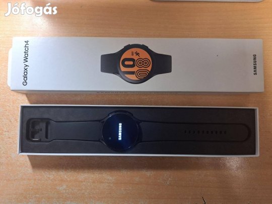 Samsung Galaxy Watch 4 44mm Black Újszerű esim Okosóra Gar !
