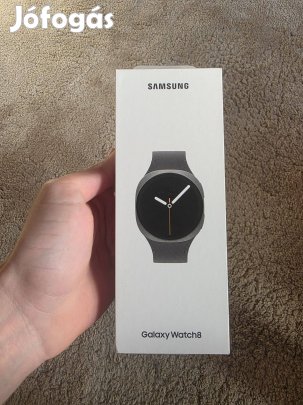 Samsung Galaxy Watch 8 44mm szurke szinben Teljesen Uj bontatlan