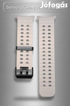 Samsung Galaxy Watch 8/Classic szilikon szíj