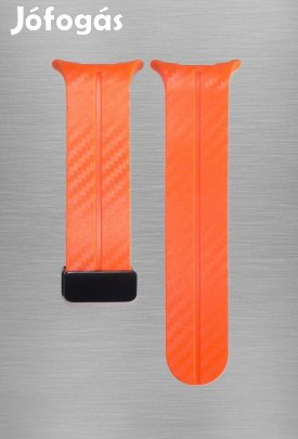 Samsung Galaxy Watch Ultra karbon mintás szilikon szíj