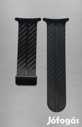 Samsung Galaxy Watch Ultra karbon mintás szilikon szíj