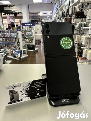 Samsung Galaxy Z Flip3 5G 128Gb Dual, 6 hónap Garancia, Fekete Színben