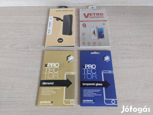 Samsung Galaxy, (Kijelzővédő) Üvegfólia, Mindenféle, Új