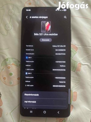 Samsung Galaxy s21 Ultra