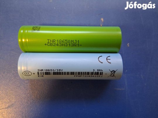 Samsung LG 18650 Ipari 3500mah Li-ion akkumulátor cella
