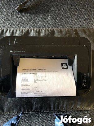 Samsung ML1675 nyomtató új tonerrel