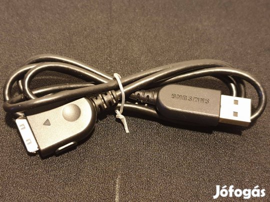 Samsung MP3 MP4 lejátszó USB töltő és adat kábel hibátlan újszerű